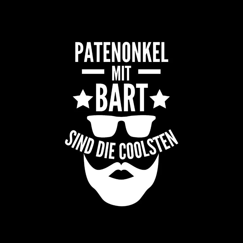 Patenonkel mit Bart