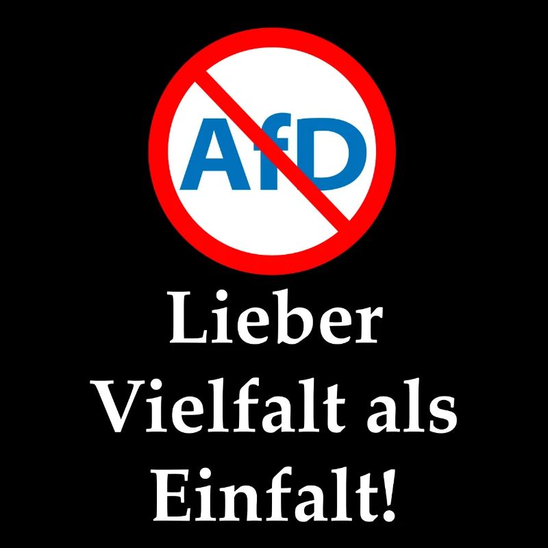 Gegen AfD! Vielfalt statt Einfalt