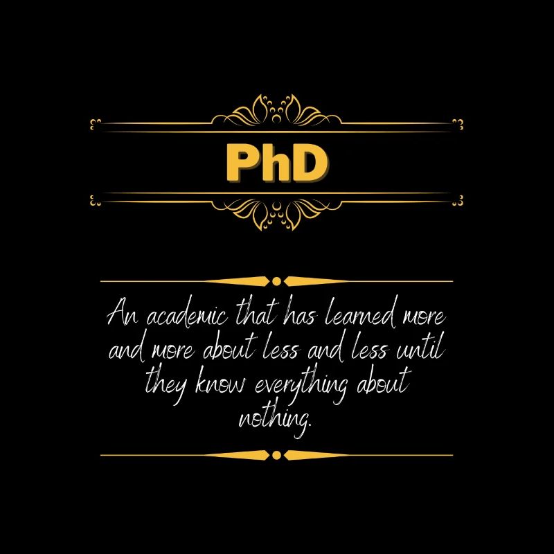 PhD (Promotion) Gold Edition