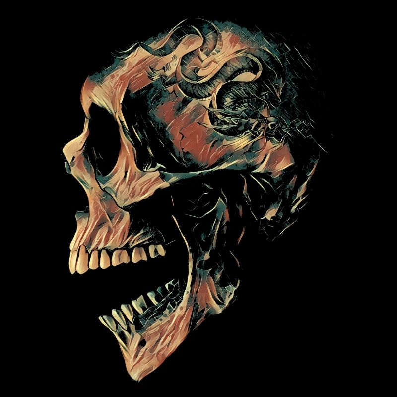 Camo Skull