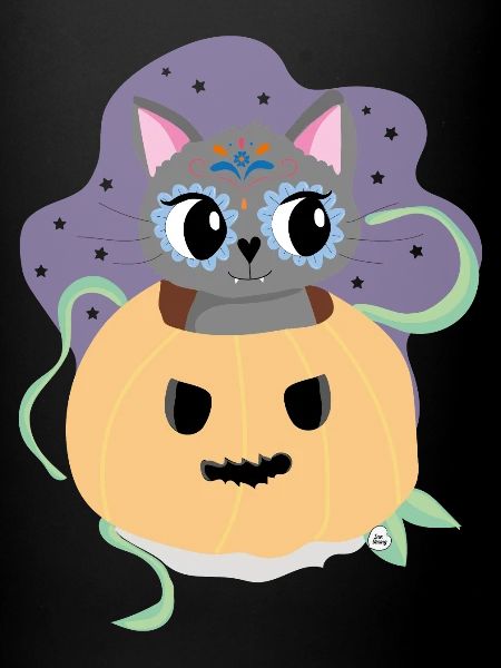 Halloween cat