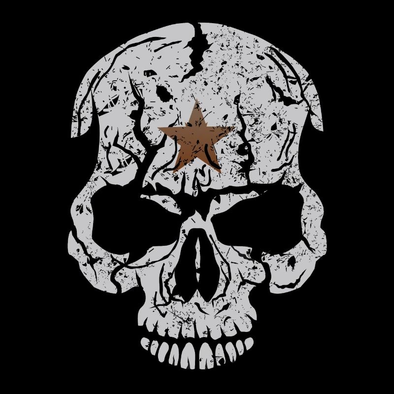 skull skull skull skull etoile halloween
