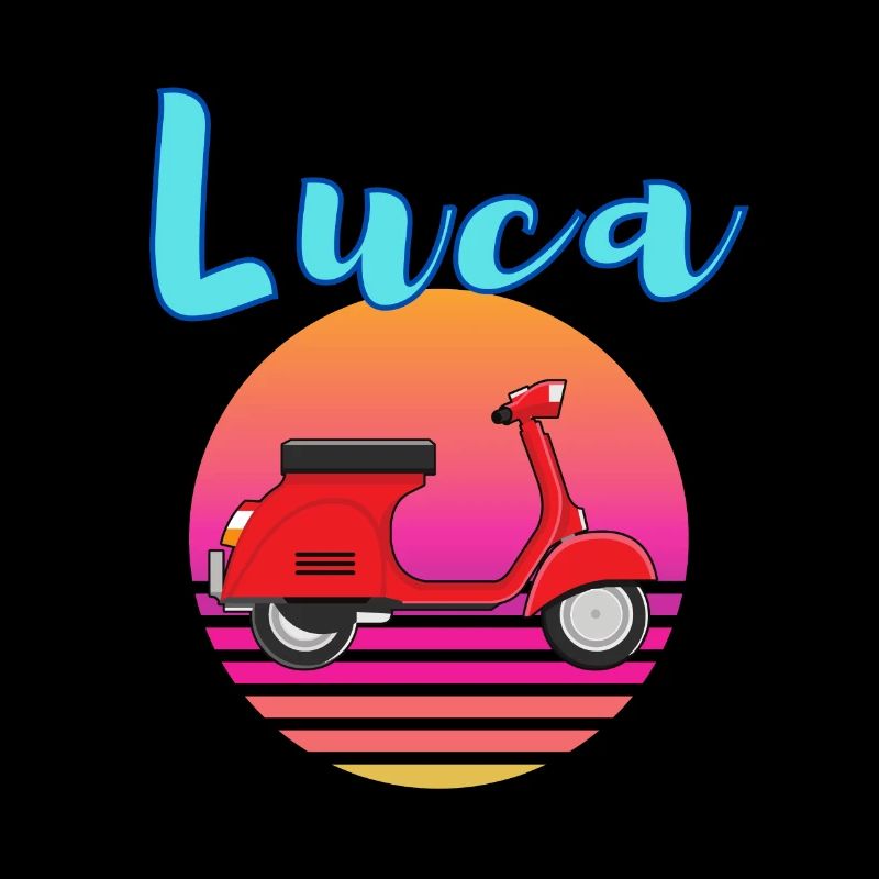 Luca scooter retro