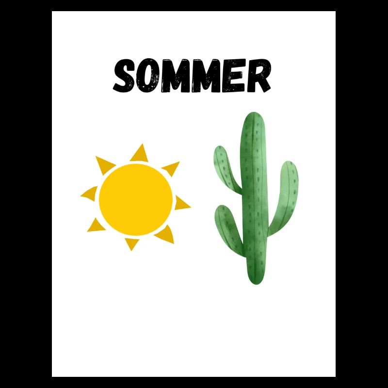Summer, Sun, Cactus