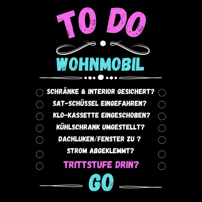 To Do - Wohnmobil