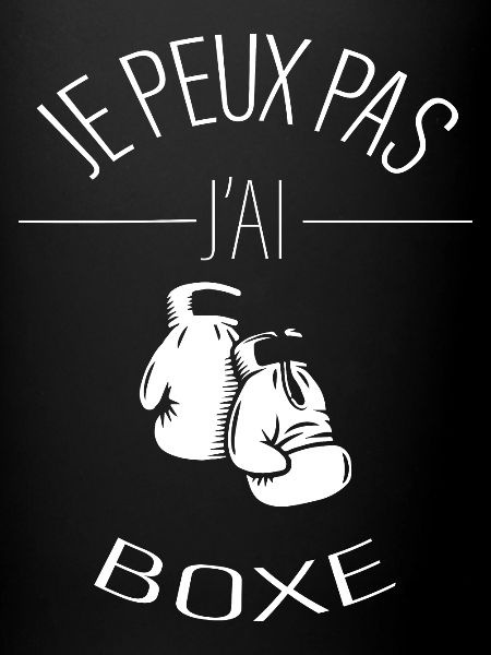 J'peux pas j'ai boxe
