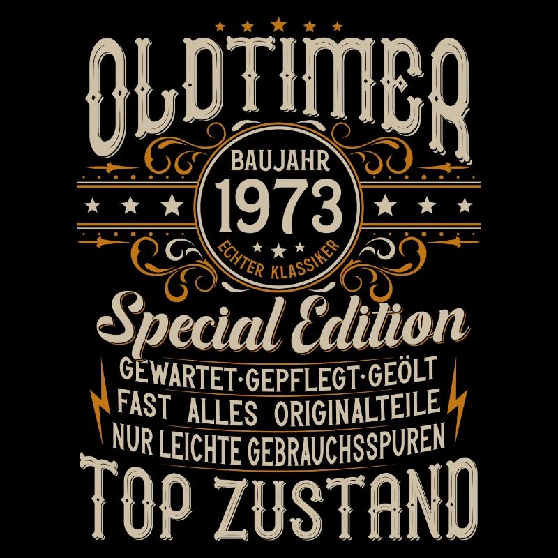 Oldtimer Baujahr Jahrgang 1973 Geburtstag Geschenk