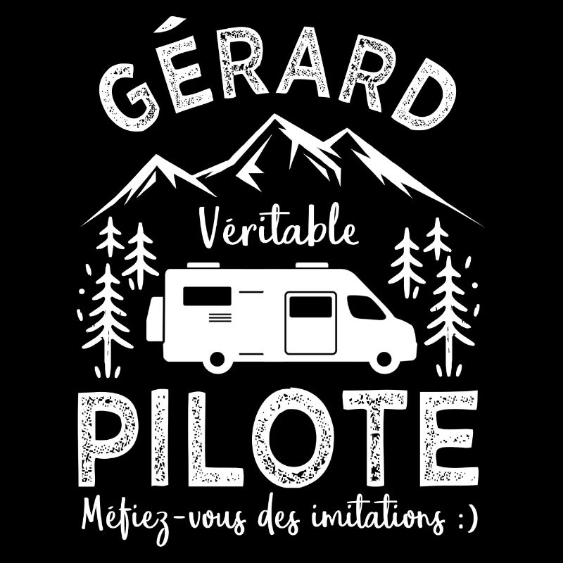 Gérard véritable pilote camping car Humour