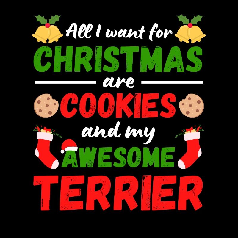 Biscuits de Noël Terrier