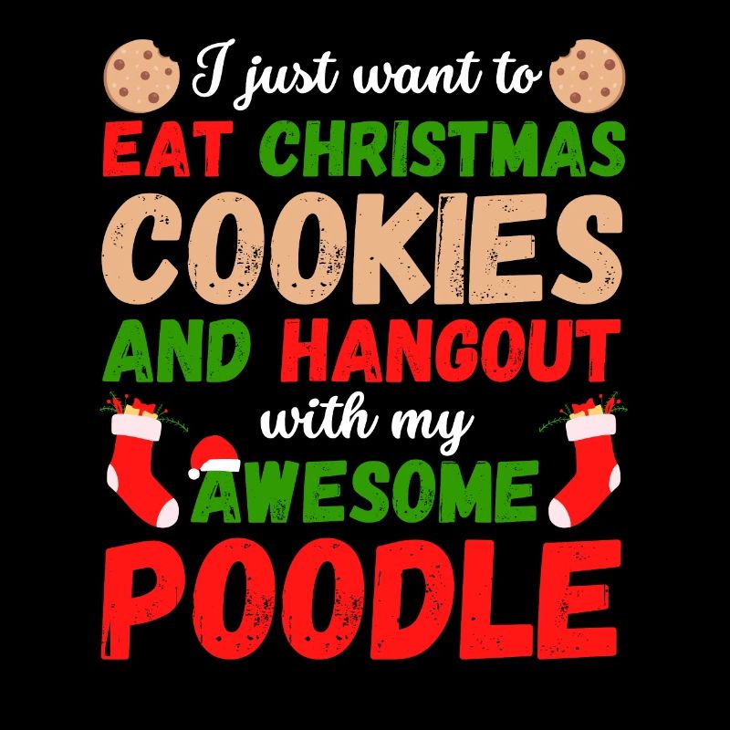 Biscuits caniches de Noël