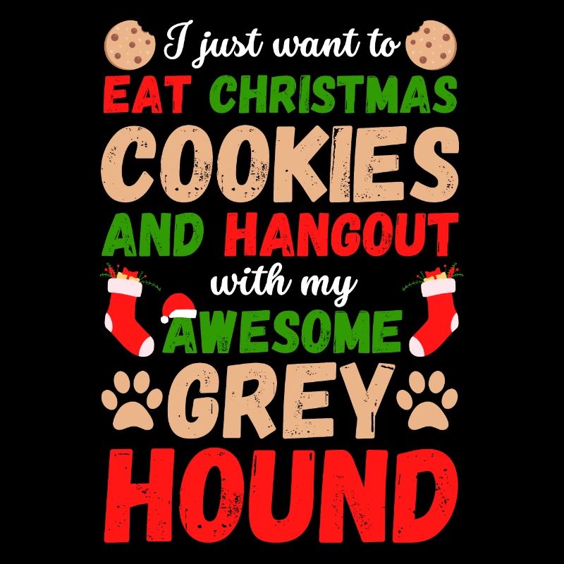 Biscuits lévriers de Noël