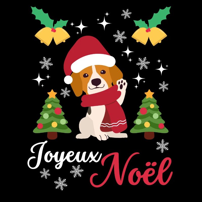 Noël Sweet Beagle Kawaii