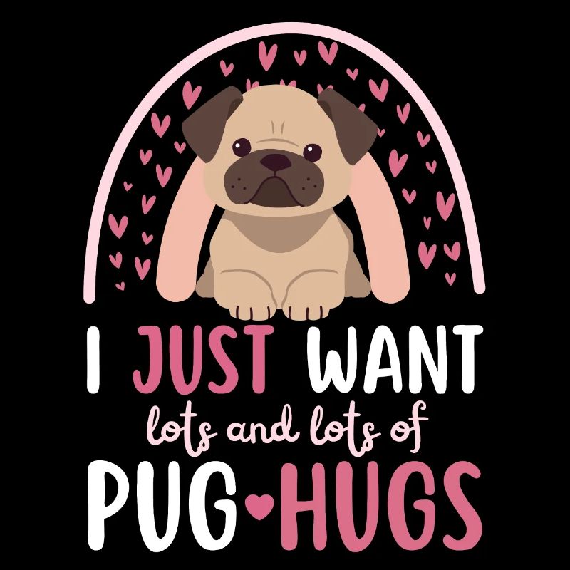 Sweet Pug Lover Kawaii