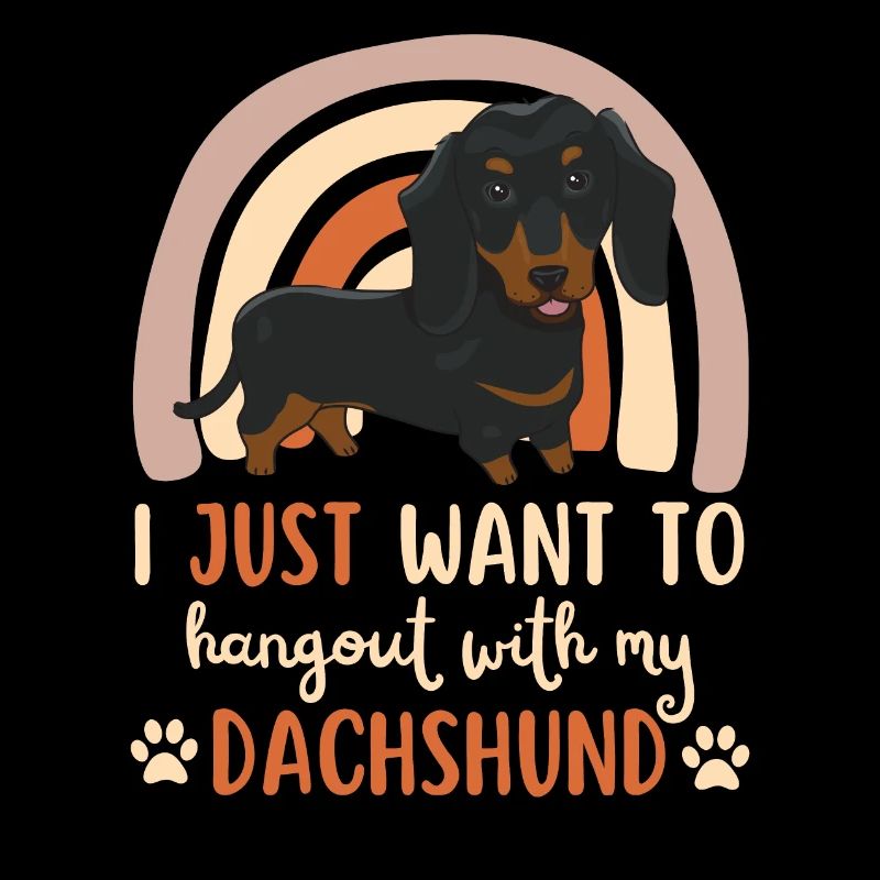 Sweet Dachshund Lover Kawaii