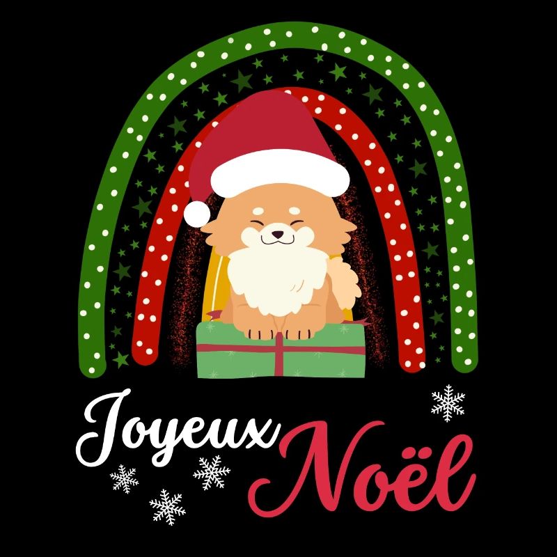 Noël Sweet Dwarf Spitz Lover Kawaii