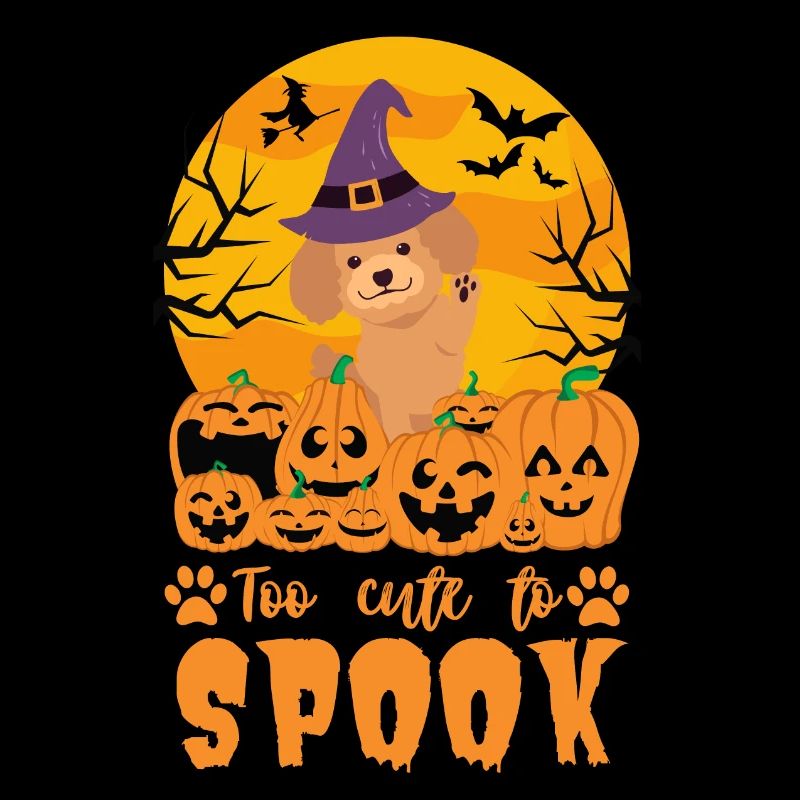 Cute Poodle Halloween Costume Dog