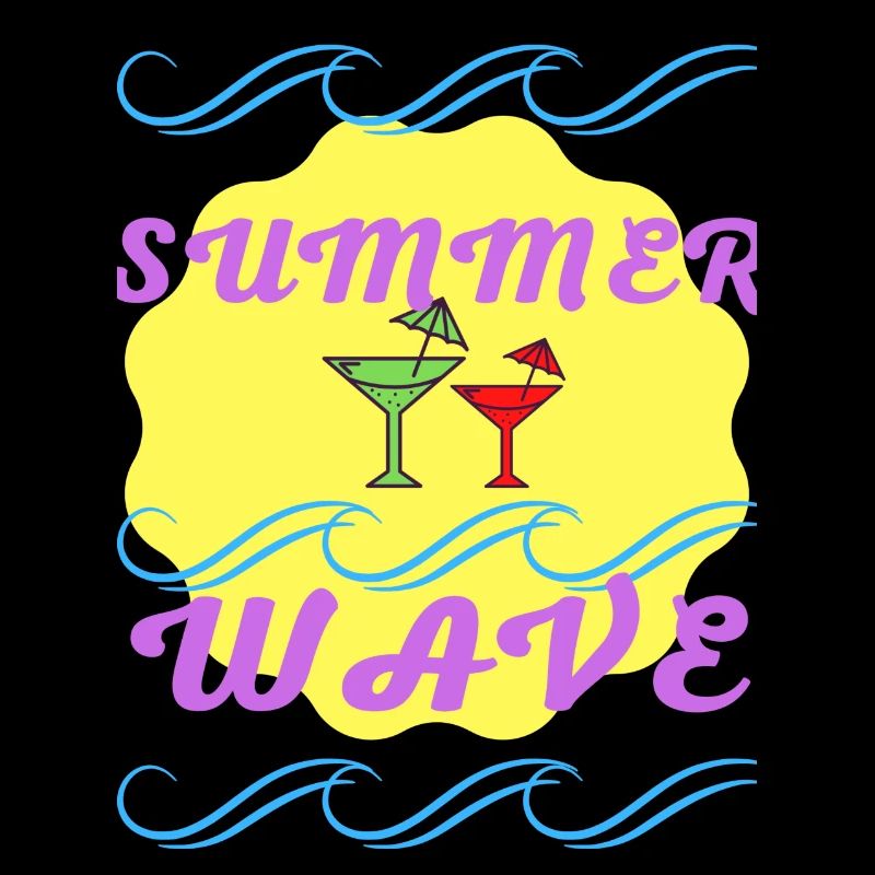 Summer Wave Design Cool