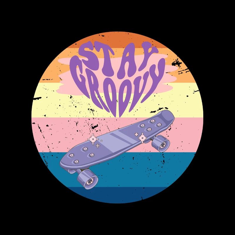 Stay groovy retro style