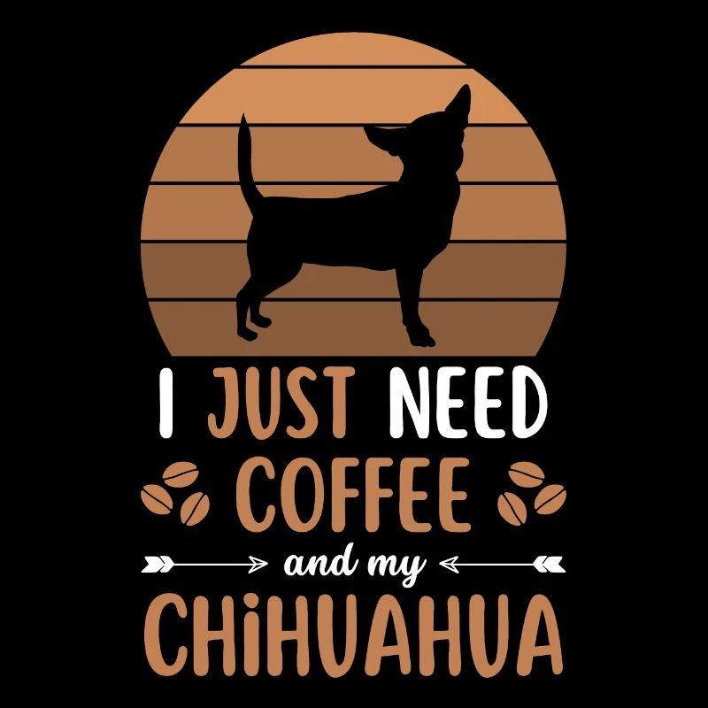 Chihuahua Café Rétro Chien Café