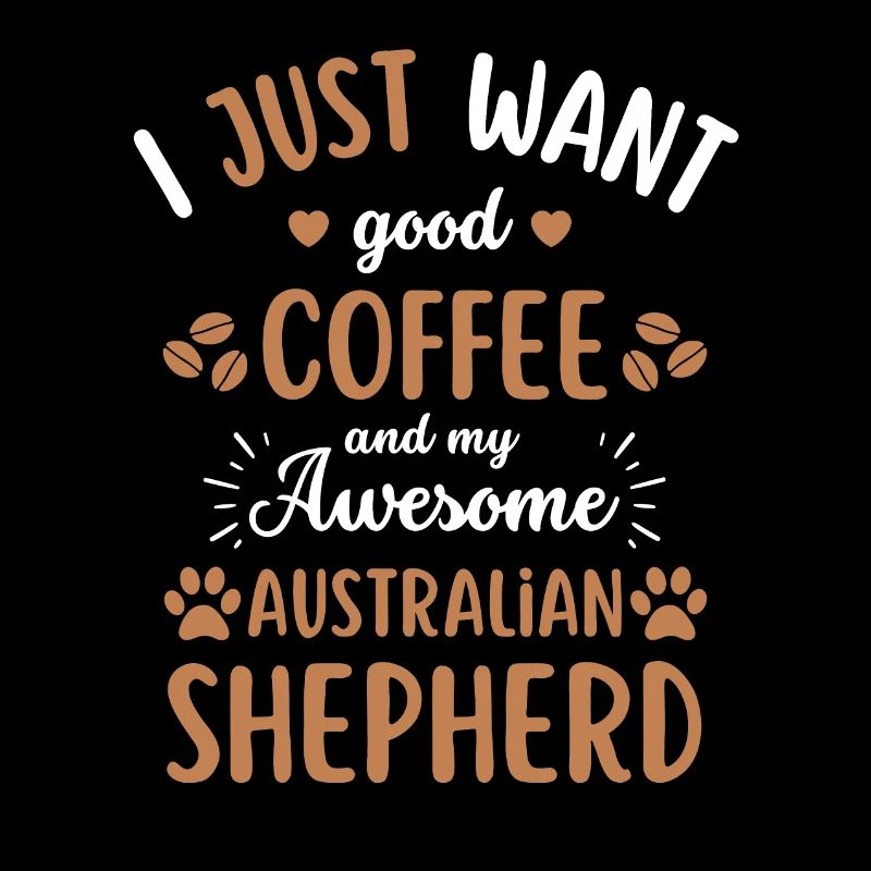 Australischer Schäferhund Kaffee Hund Cafe