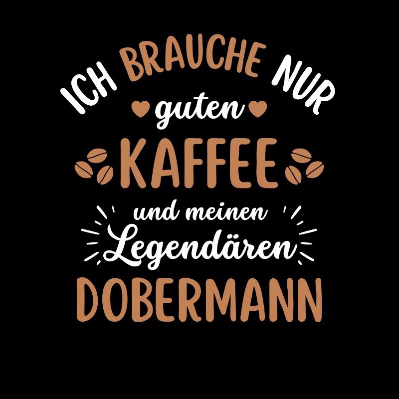 Dobermann Kaffee Hund Cafe