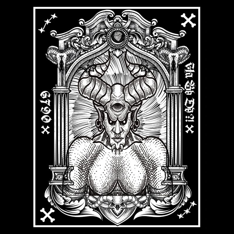 Gothic Evil - Gothic 666 Satan Baphomet