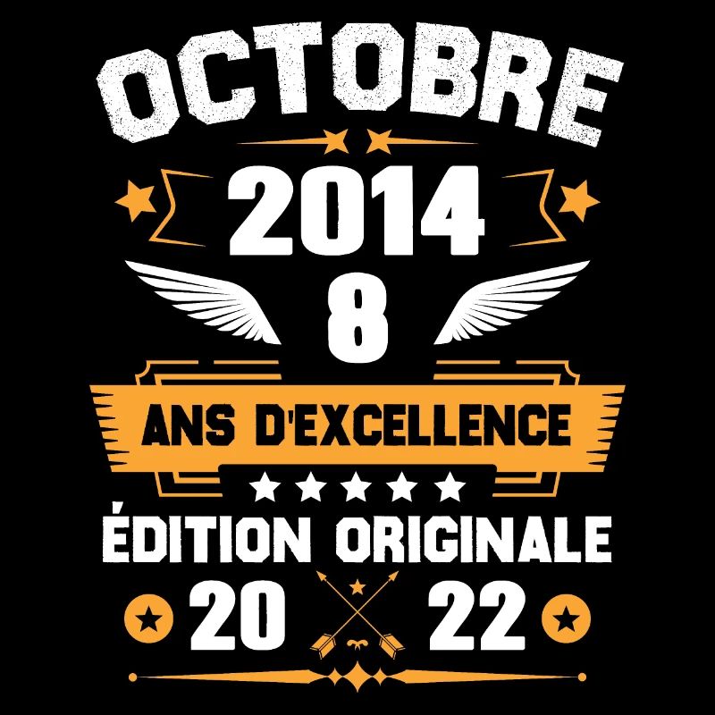 Octobre 2014 Idée Cadeau D'anniversaire 8 Ans