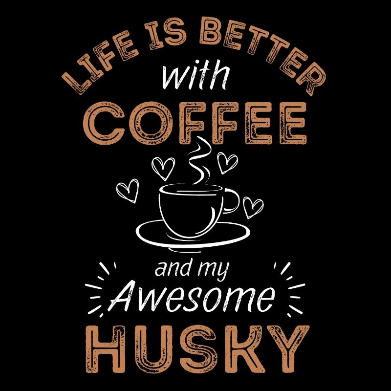 Husky Coffee Dog Cafe