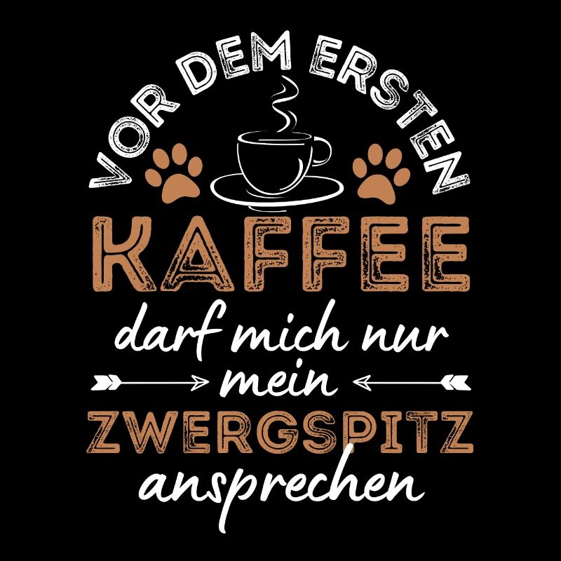 Zwergspitz Kaffee Hund Cafe