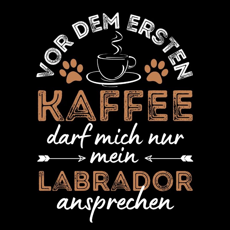 Labrador Kaffee Hund Cafe