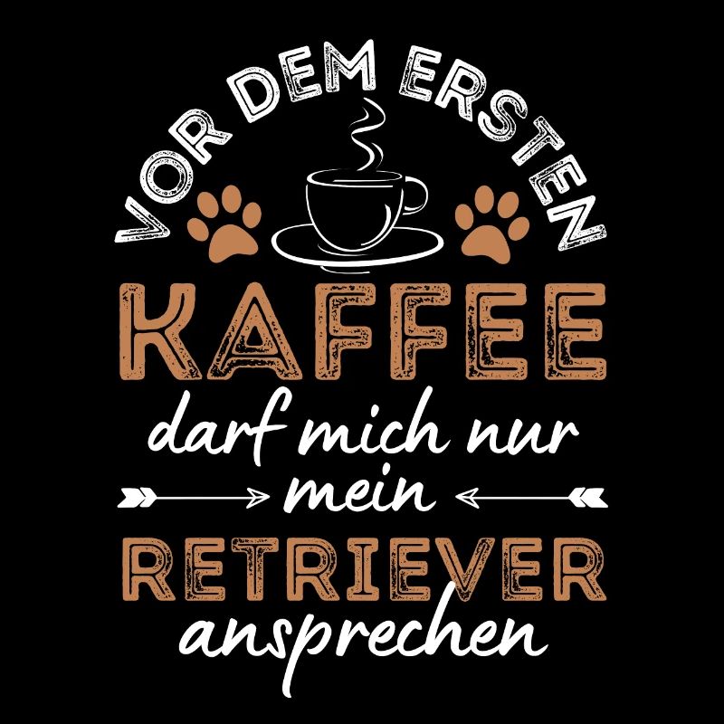 Retriever Kaffee Hund Cafe