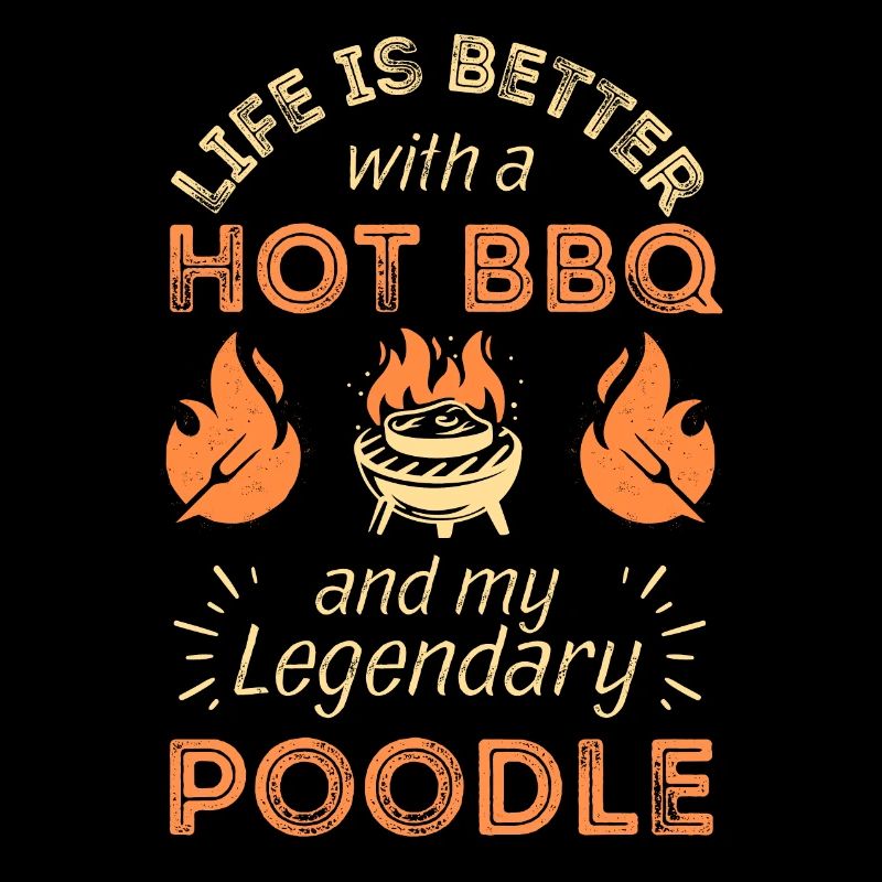 BBQ Grilling and Poodle Dog Lovers