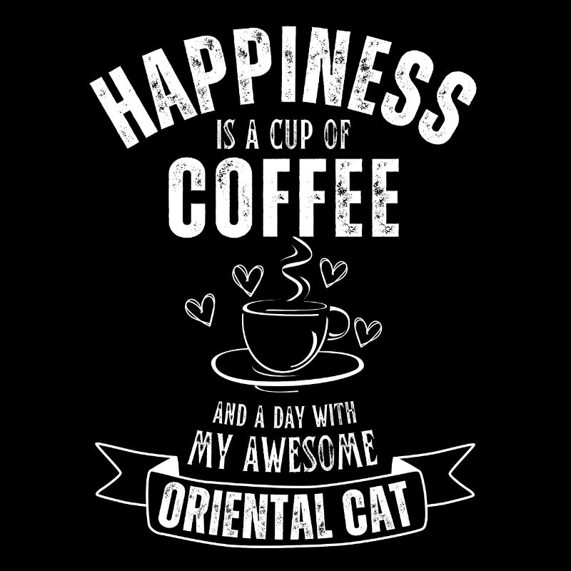 Oriental Shorthair Cat Coffee Cafe