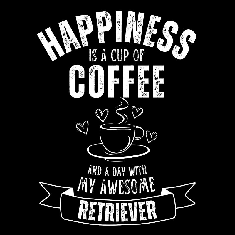 Retriever Kaffee Hund Cafe