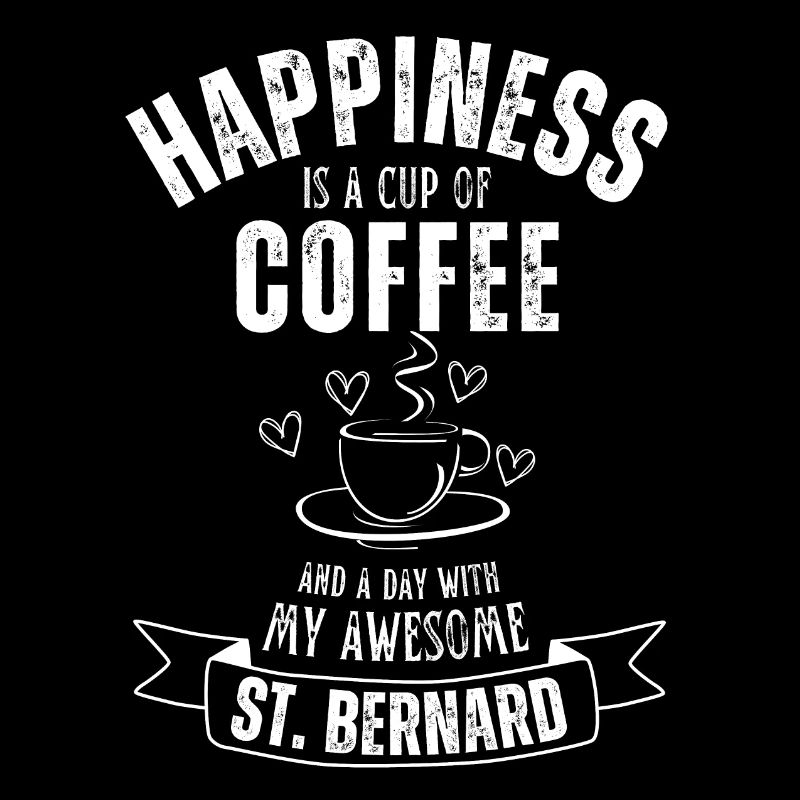 Bernhardiner Kaffee Hund Cafe