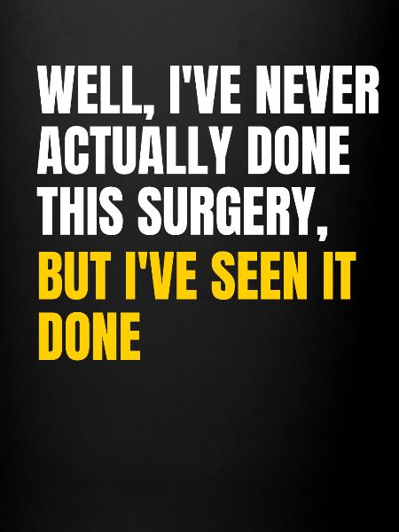 Surgery joke