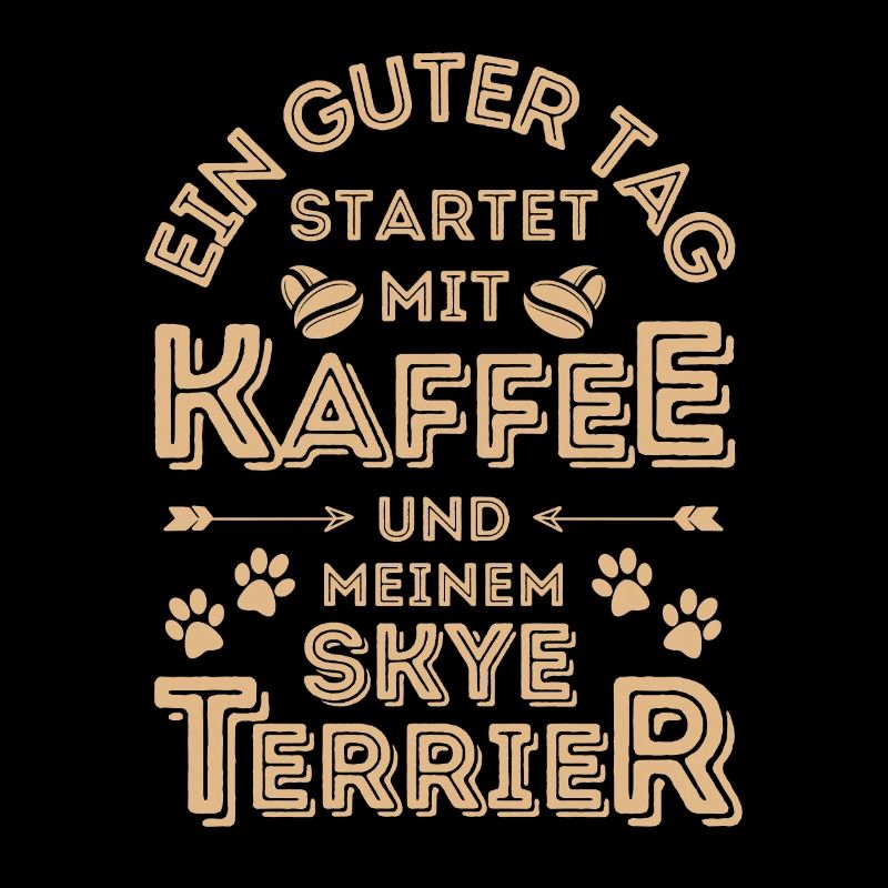 Skye Terrier Kaffee Hund Cafe