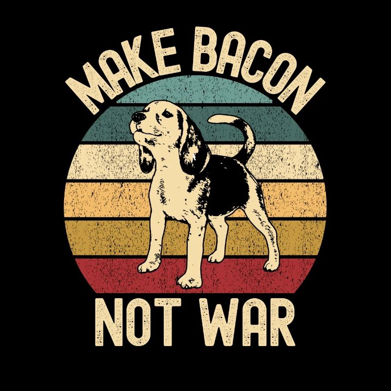 Beagle Dog Retro Vintage