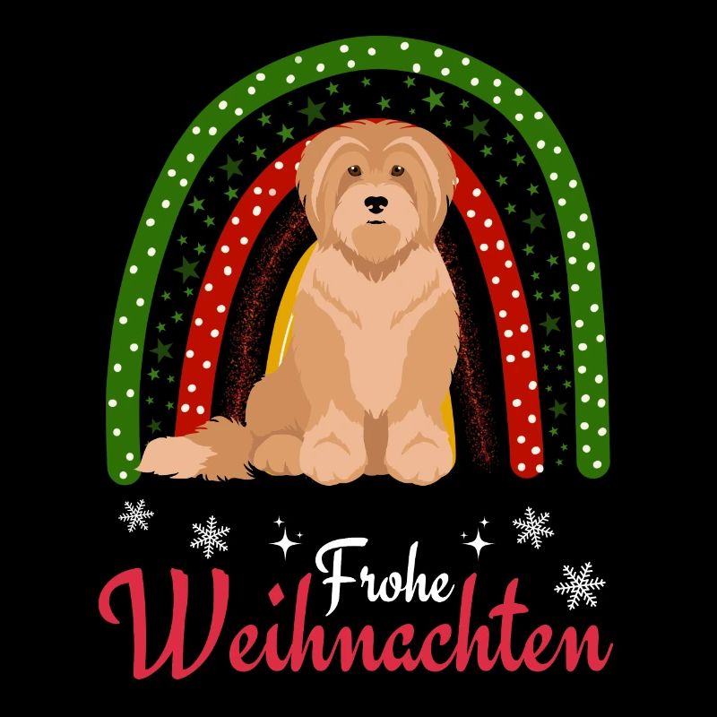 Doux Terrier Tibétain Noël