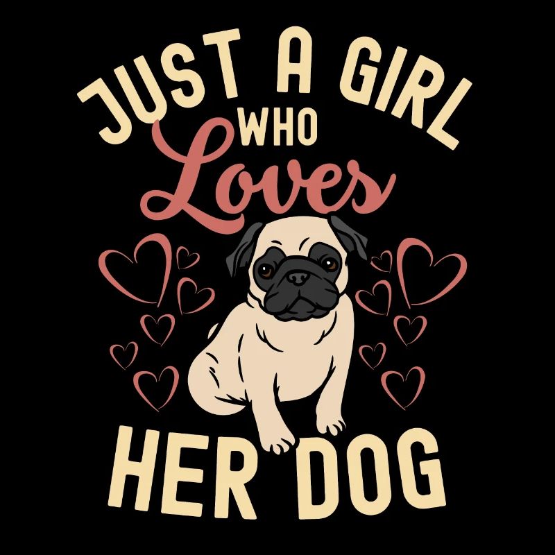 Sweet Pug Lover Kawaii