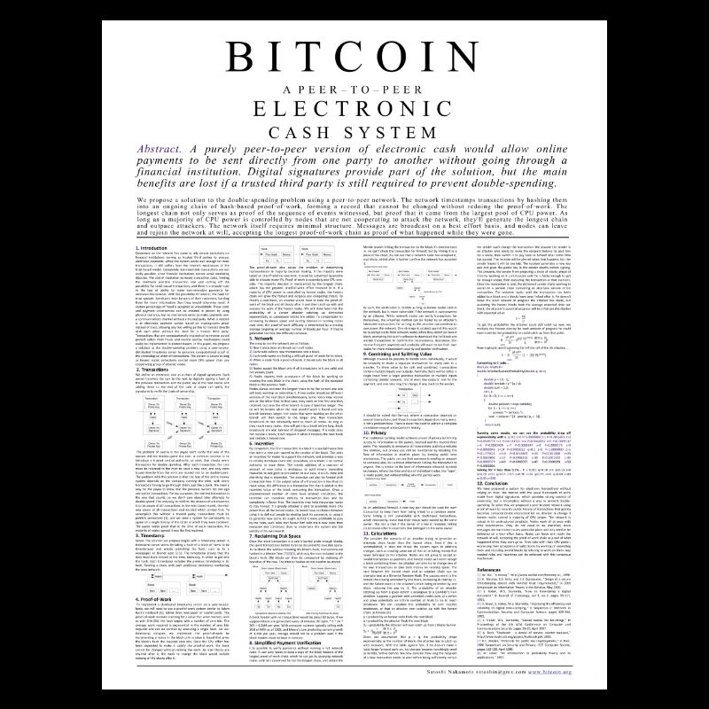bitcoin whitepaper 1.0