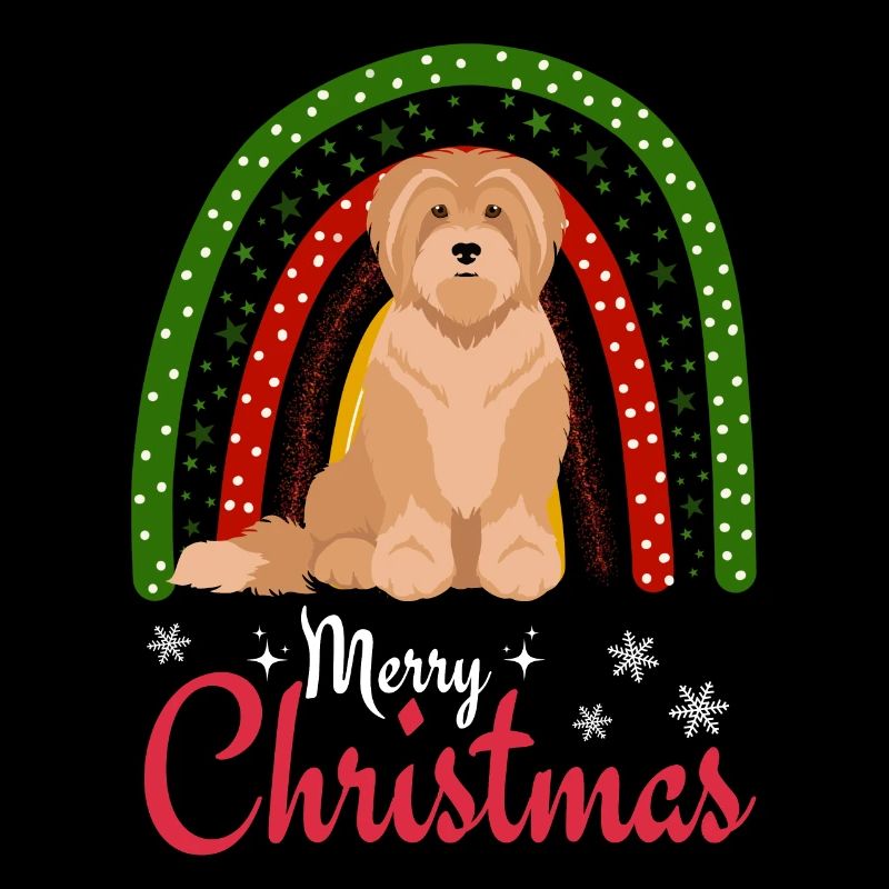 Doux Terrier Tibétain Noël