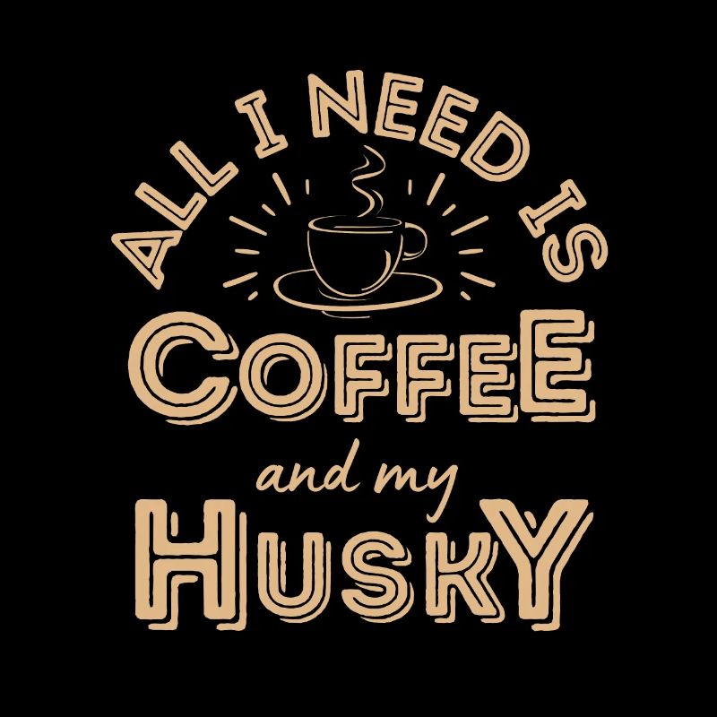 Husky Coffee Dog Cafe