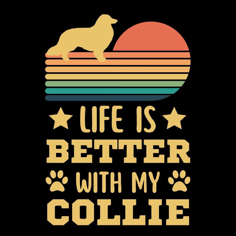 Legendary Collie Vintage Retro