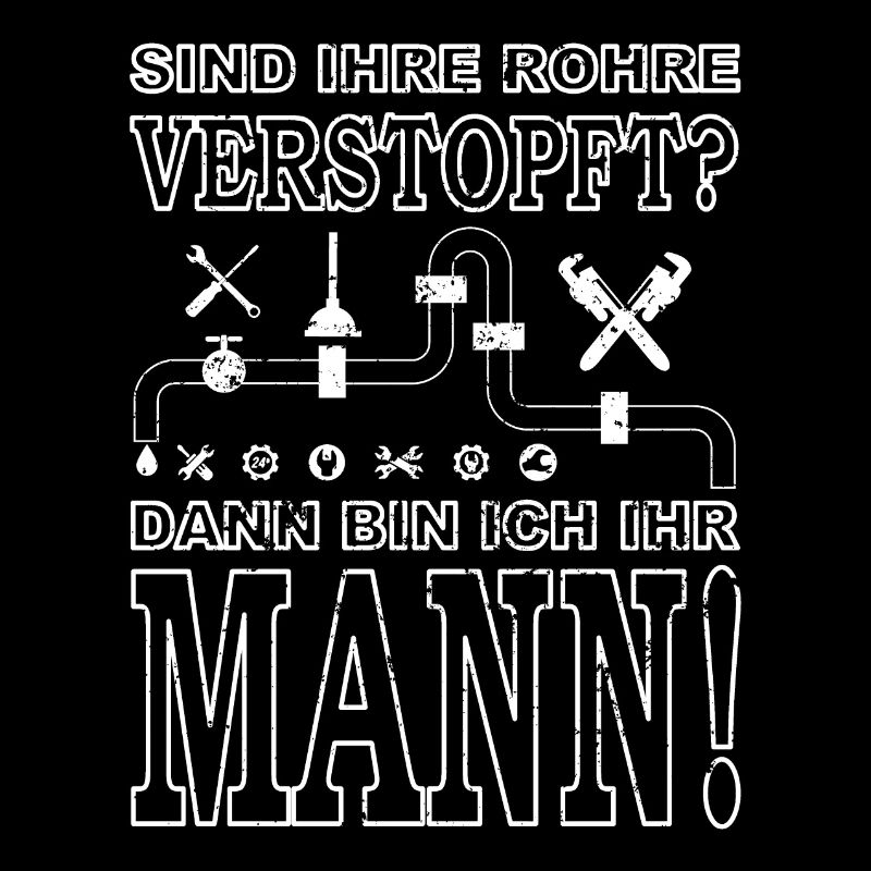 Sind ihre Rohre verstopft? Dann bin ich ihr Mann!