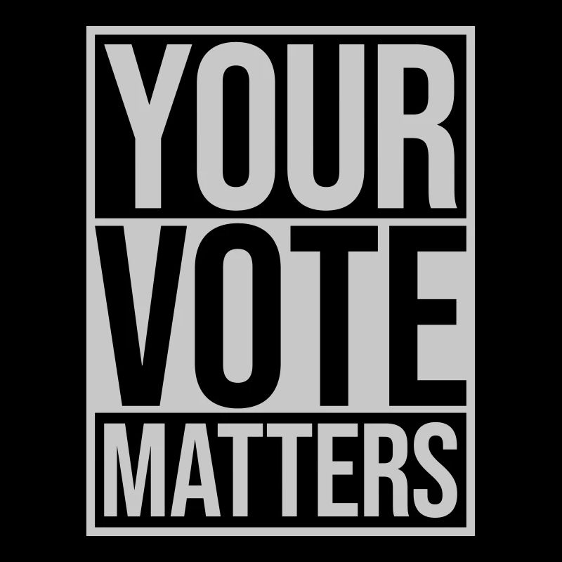 your vote matters quote