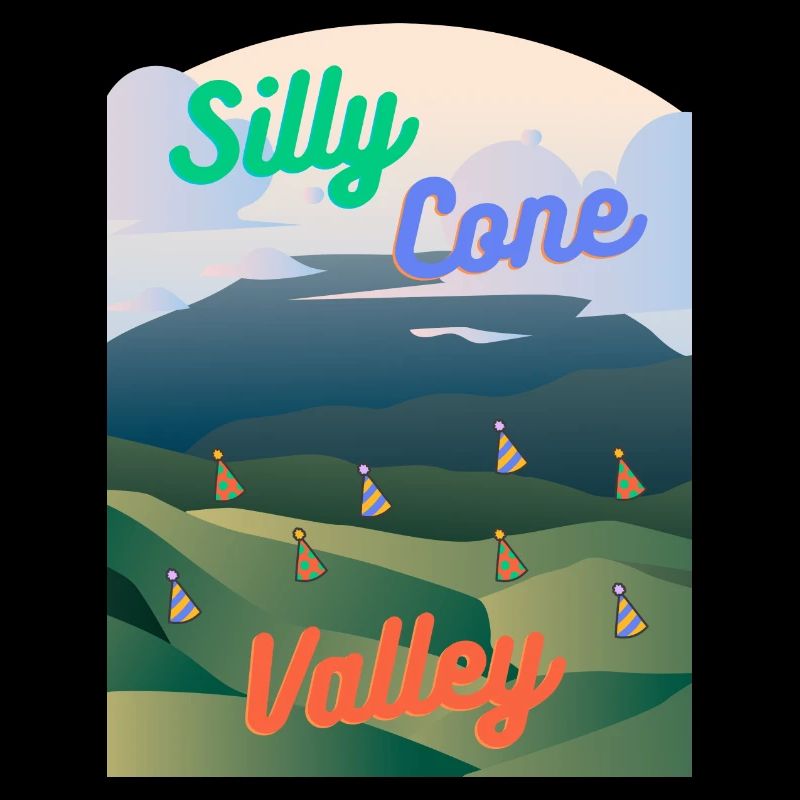 Silly Cone Valley - Cadeau amusant
