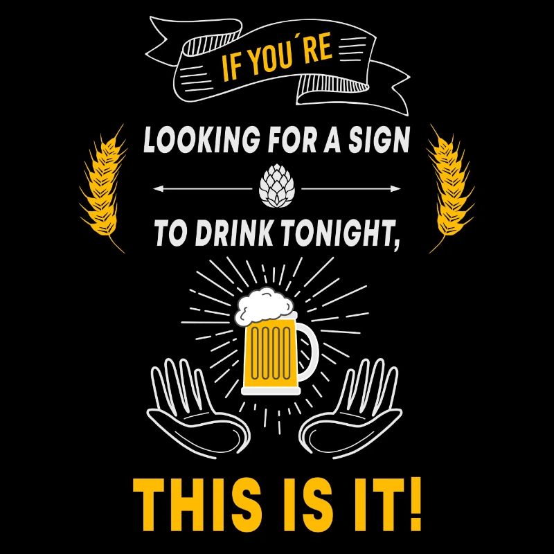 Beer drinker Beer saying Reason to drink Mallorca