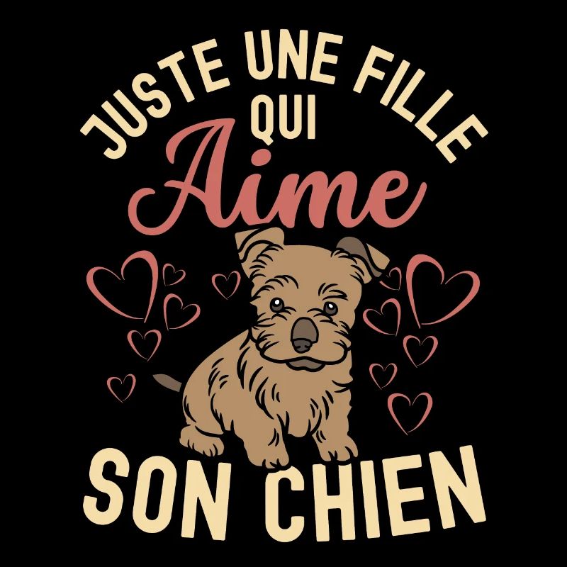Amant mignon de chiot Silky Terrier Kawaii