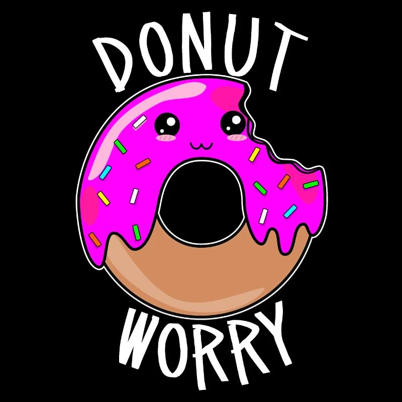 Donut Worry - Süßes Donut Gesicht